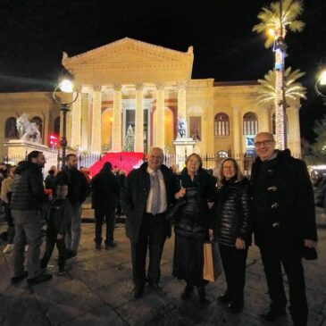 KC Elimo Paceco – Visita ai mercatini di Natale di Palermo e raccolta fondi da destinare in beneficenza