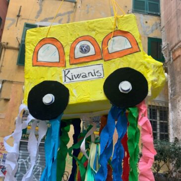 KC Genova Columbus – La pentolaccia kiwaniana di carnevale per i bambini