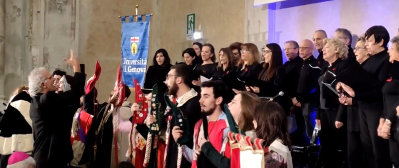 KC Genova Columbus – Partecipazione all’inaugurazione dell’Anno Accademico dell’Università di Genova