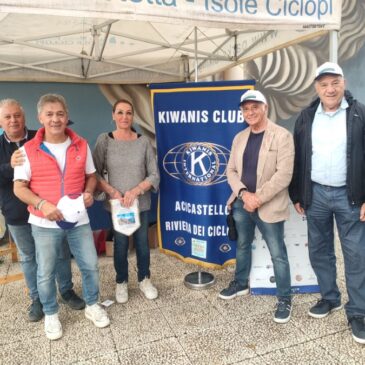 KC Aci Castello Riviera dei Ciclopi – Partecipazione ad una manifestazione organizzata dalla Pro Loco per il rispetto del mare e dell’ambiente