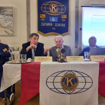 KC Catania Centro – Conferenza su “Prospettive turistiche per lo sviluppo del territorio catanese”.