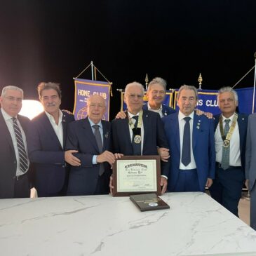 KC Catania Est – 25^ Charter del club alla Festa d’estate della Div. 2 Etna Patrimonio dell’Umanità