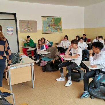 KC Kamarina – Incontro a scuola sulla corretta alimentazione