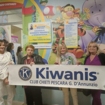 KC Chieti Pescara “G. D’Annunzio” – Partecipazione con Adricesta all’inaugurazione dell’Ambulatorio pediatrico dell’Ospedale di Pescara