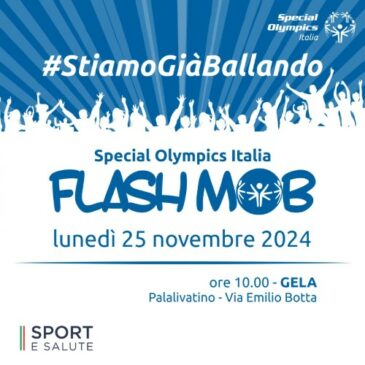 A Gela un Flash Mob di Special Olympics il 25 novembre 2024