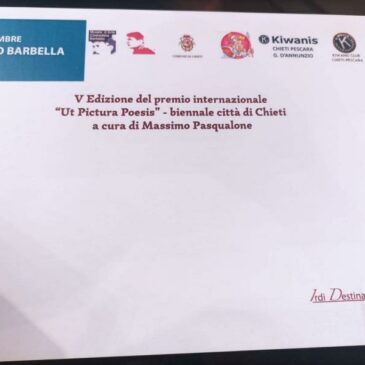 KC Chieti Pescara G. D’Annunzio – Partecipazione all’evento culturale “Ut pictura poesis”