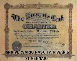 Divisione 12 Calabria Magna Grecia – Riunione on line per celebrare i 110 anni del Kiwanis