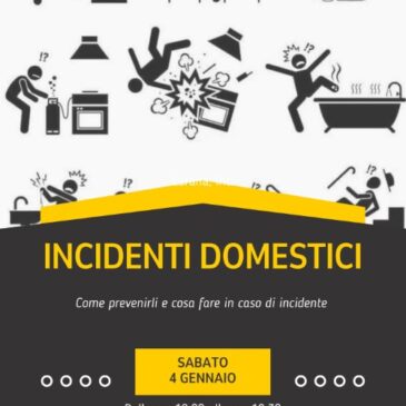 KC Erice – Incontro con l’Associazione Paceco Soccorso ODV sugli incidenti domestici