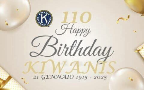 Divisione 12 Calabria – Festeggiamenti per i 110 anni del Kiwanis