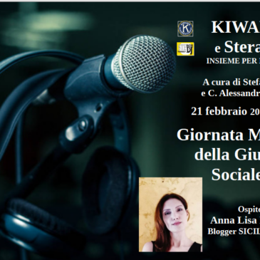 Kiwanis e Steradiodj – Giornata Mondiale della Giustizia Sociale