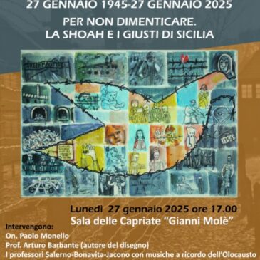 KC Vittoria – Partecipazione ad un evento sul Giorno della Memoria