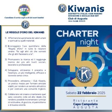 KC Augusta – 45^ Charter del club